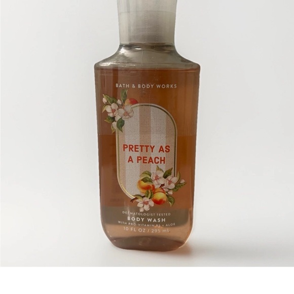 Bath & Body Works Pretty as a Peach Body Wash, Set of 3, Factory Sealed - Picture 2 of 3